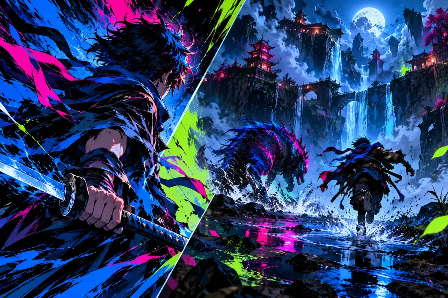 Dirección visual orientada al anime para un proyecto creativo